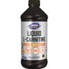 NOW Sports Nutrition, L-Carnitine Liquid 1,000 mg, Highly Absorbable, Tropical Punch, 16-Ounce view 1