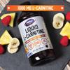 NOW Sports Nutrition, L-Carnitine Liquid 1,000 mg, Highly Absorbable, Tropical Punch, 16-Ounce view 3
