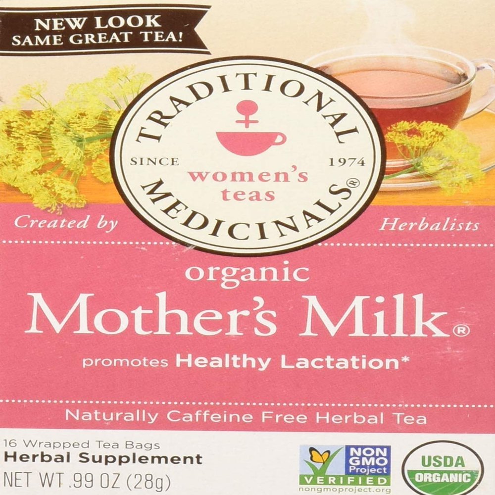 Traditional Medicinals Mother's Milk, Lactation Tea, 16 teabags 28 g
