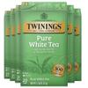 Twinings Pure White Tea Individually Wrapped Bags, 20 Count (Pack of 6), Light & Fresh, Caffeinated, Enjoy Hot or Iced, 120 Teabags view 1