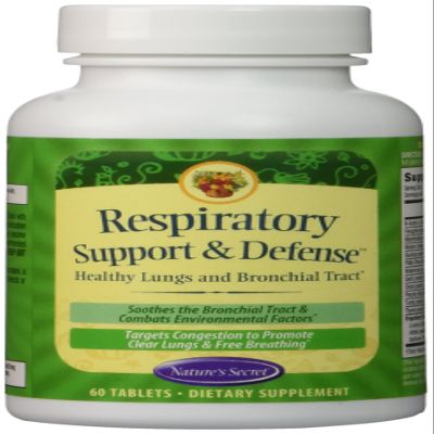 Ultimate Respiratory Support & Defense by Nature's Secret - 60 Tablets