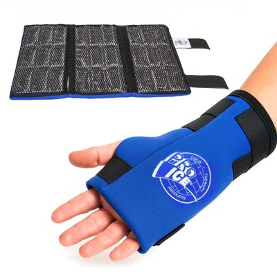 Pro Ice Wrist Cold Therapy Ice Wrap - Instant Relief Ice Pack Fit for Left & Right - Adjustable Straps, Long-Lasting Cooling - Universal Fit - Multipurpose & Reusable - 1 Ice Wrap Included - PI 300