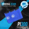 Pro Ice Wrist Cold Therapy Ice Wrap - Instant Relief Ice Pack Fit for Left & Right - Adjustable Straps, Long-Lasting Cooling - Universal Fit - Multipurpose & Reusable - 1 Ice Wrap Included - PI 300 view 3