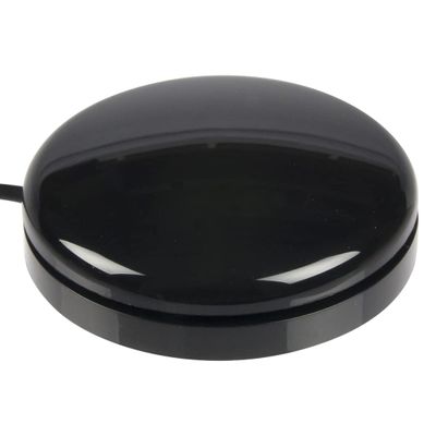AbleNet Buddy Button Switch Black - Assistive Technology Interactive Switch for Communication and Accessible Play - Product# 57000