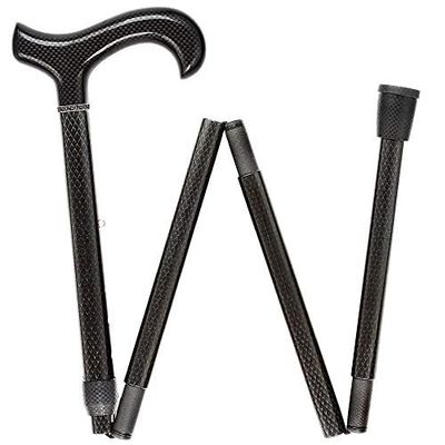 Stylish Walking Sticks  Derby Walking Canes with Mesh Carbon Fiber Shaft  Colorful Best Gift for Men and Women Comfortable Lightweight & Safe to Walk