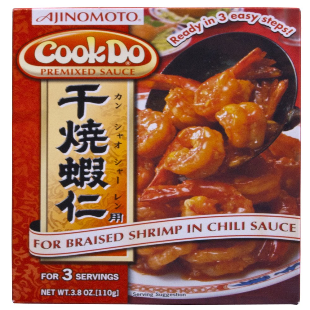 Ajinomoto Cookdo Shrimp Chili Sauce, 3.8-Ounce Units (Pack of 10)