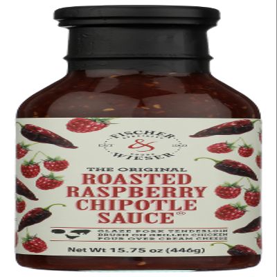 Fischer & Wieser, Sauce Roasted Raspberry Chipotle, 15.75 Ounce