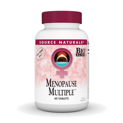 Source Naturals Menopause Multiple, Non-GMO Soy - Bio-Aligned Formula - 60 Tablets