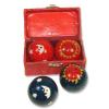 M.V. Trading Asian Chinese Sun and Moon Stress Health Balls with Chimes view 2