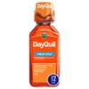 Vicks DayQuil Cold and Flu Relief Liquid Medicine, Non-Drowsy Powerful Multi-Symptom Daytime Relief for Headache, Fever, Sore Throat, Minor Aches and Pains, Nasal Congestion, Sinus Pressure, and Cough, 12 FL OZ view 1