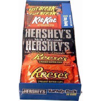 Hershey's Variety Pack, 30-Count, (Pack of 3)