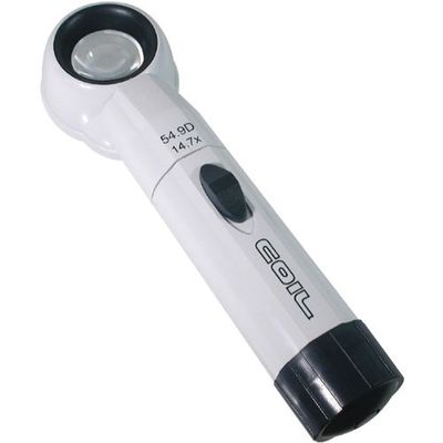 14.7X Coil Raylite Illuminated Magnifier 1 Inch Lens