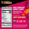 Honey Stinger Organic Fruit Smoothie Energy Chew, Gluten Free & Caffeine Free, for Exercise, Running and Performance, Sports Nutrition for Home & Gym, Pre and Mid Workout, 12 Pack, 21.6 Ounce view 2
