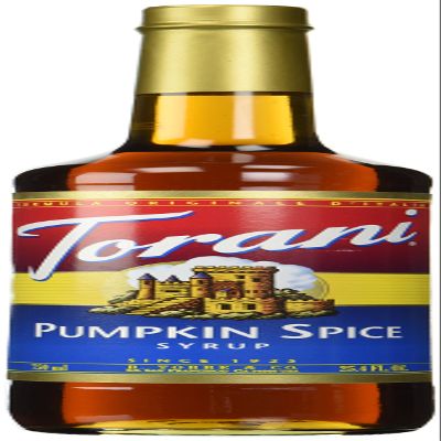 Torani Coffee Syrup, Pumpkin Spice Flavoring for Drinks 25.4 Fl Oz