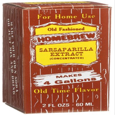 Homebrew Sarsaparilla Concentrated Extract, 2-Ounce Boxes (Pack of 3)