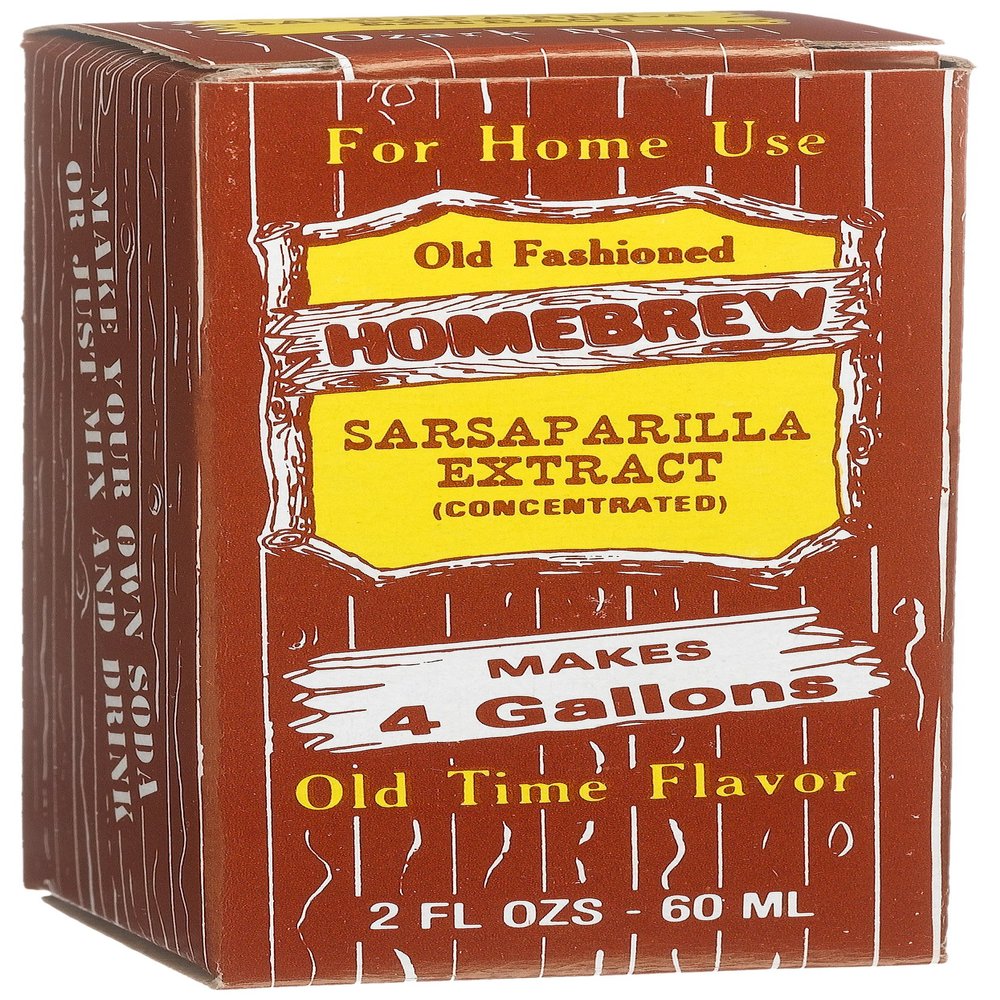 Homebrew Sarsaparilla Concentrated Extract, 2-Ounce Boxes (Pack of 3)