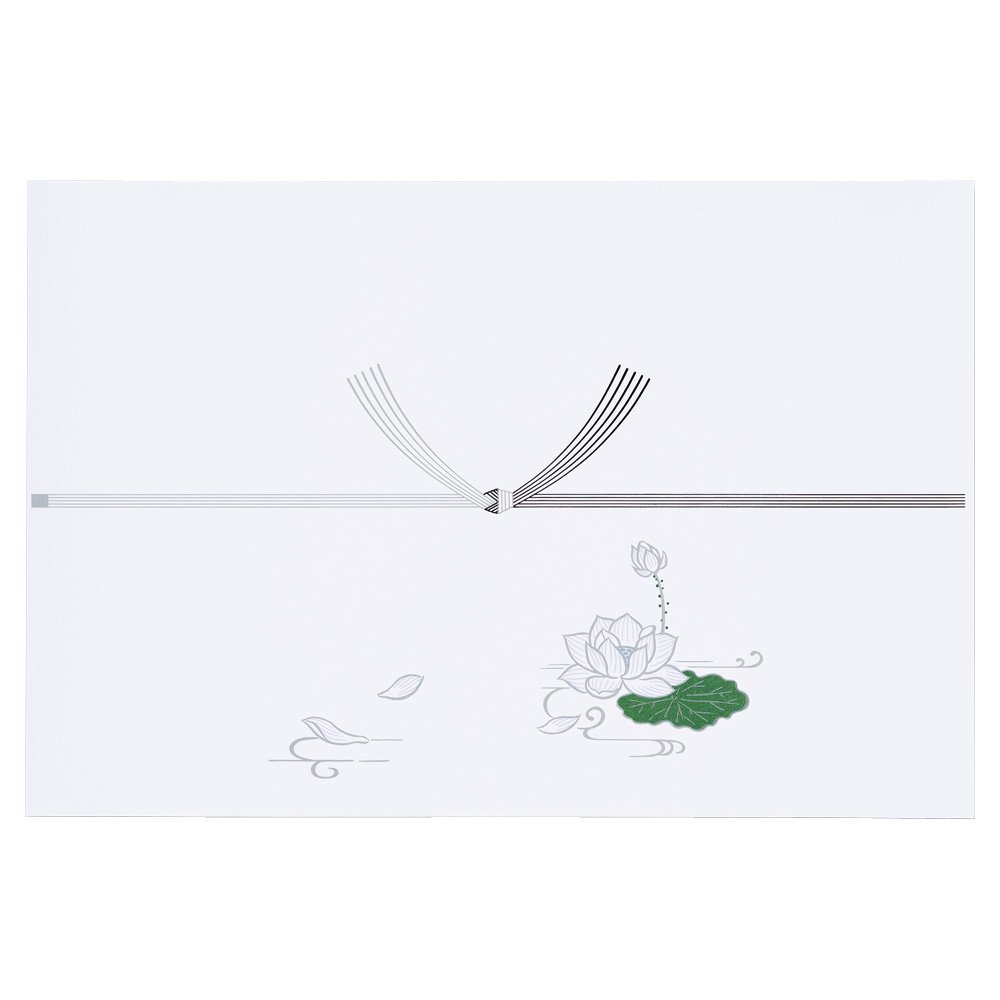 Maruai Nov-N603 Noshi Paper, Buddha, Throwing, Thick, 100 Sheets