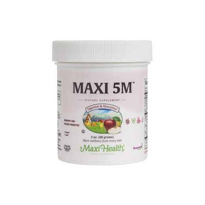 Probiotic Powder  Acidophilus & Bifidobacterium with Apple Pectin, Slippery Elm Bark & Biotin  Digestive & Immune Support, Gut Health, Hair Skin & Nails, Kids & Adults  Kosher, 2 oz (60 Servings)