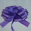 IGC 10 Pull String Bows - Gift Wrap Packaging - 5" 20 Loops - 1 1/4" - Purple view 2