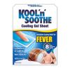 KOOL 'N' SOOTHE Fever Cooling Gel Sheets/ 4 Pack/Children 1+ Year/Immediate Cooling Relief for Fever view 1