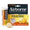 Airborne 1000mg Vitamin C with Vitamin D & Zinc, Sugar Free Multivitamin Immune Support Supplement, Antioxidants Vitamins A C & Vitamin E, 10 Effervescent Tablets, Zesty Orange Flavor view 1