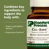 Standard Process Cal-Amo - Cellular Health Support Supplement - Lung Support Supplement with Calcium & Chloride - Support Healthy Respiratory Functions - 90 Tablets view 4