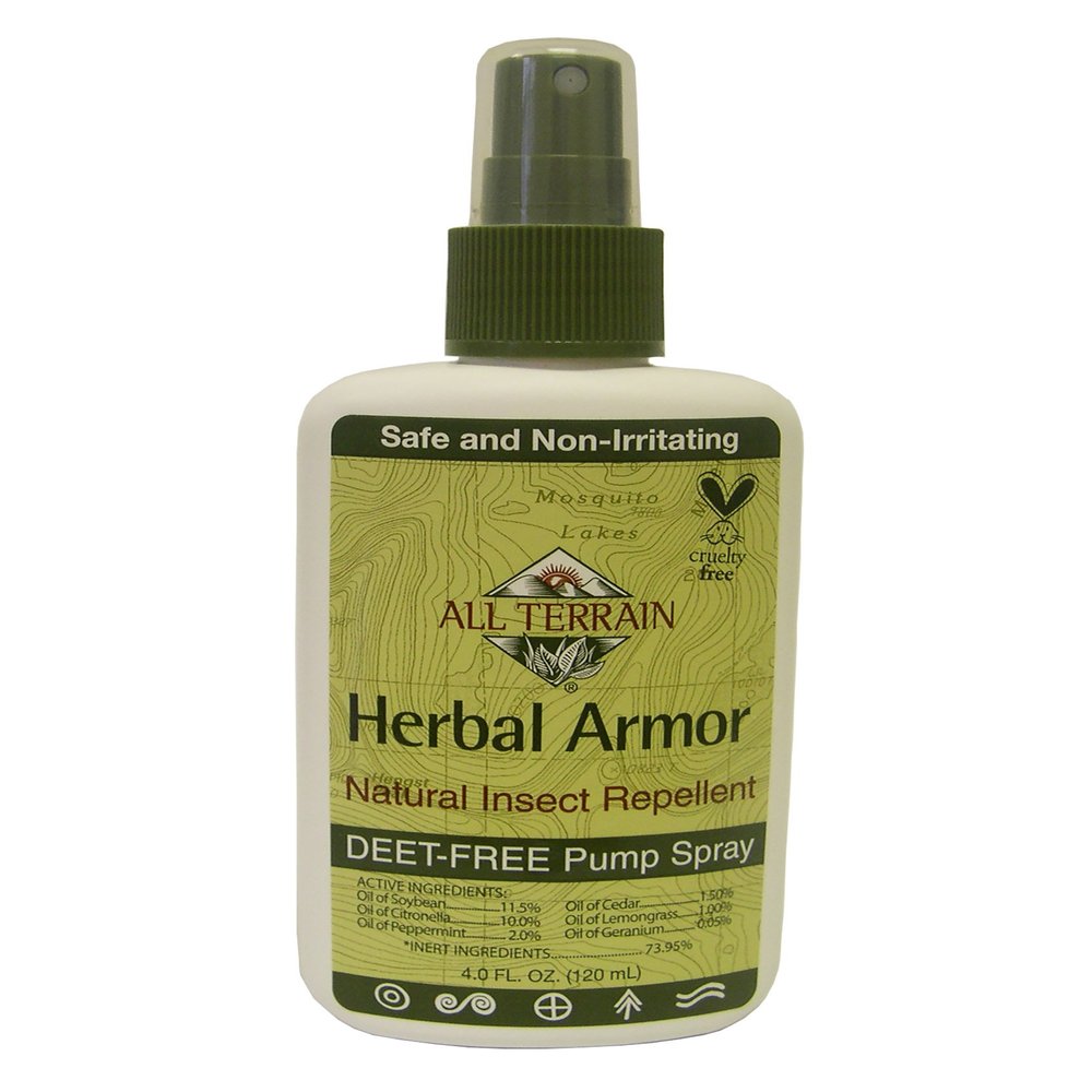 All Terrain Herbal Armor Insect Repellant Spray, 4 Ounce -- 6 per case.6