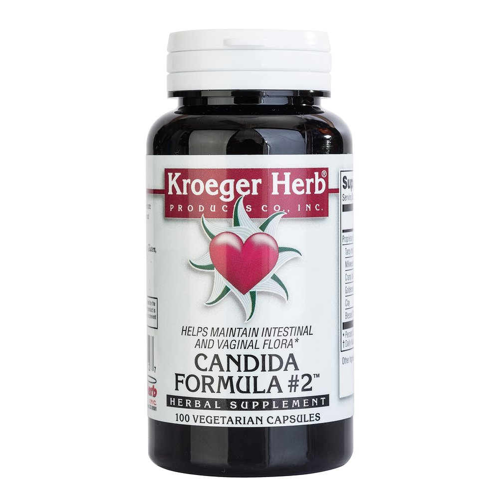Kroeger Herb Candida Formula #2 100 Cap3