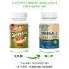 Deva Vegan Omega-3 DHA Supplement - Once-Per-Day Softgels 200 MG - Carrageenan Free - Gelatin Free - Non-Fish - Algae Oil Omega-3 Fatty Acids - 90 Softgels view 2