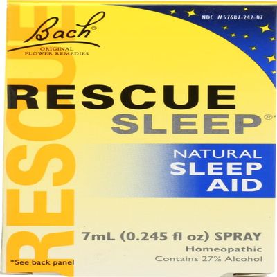 Bach Flower Remedies - Rescue Sleep Remedy, 7 Milliliter - 3 per case.3