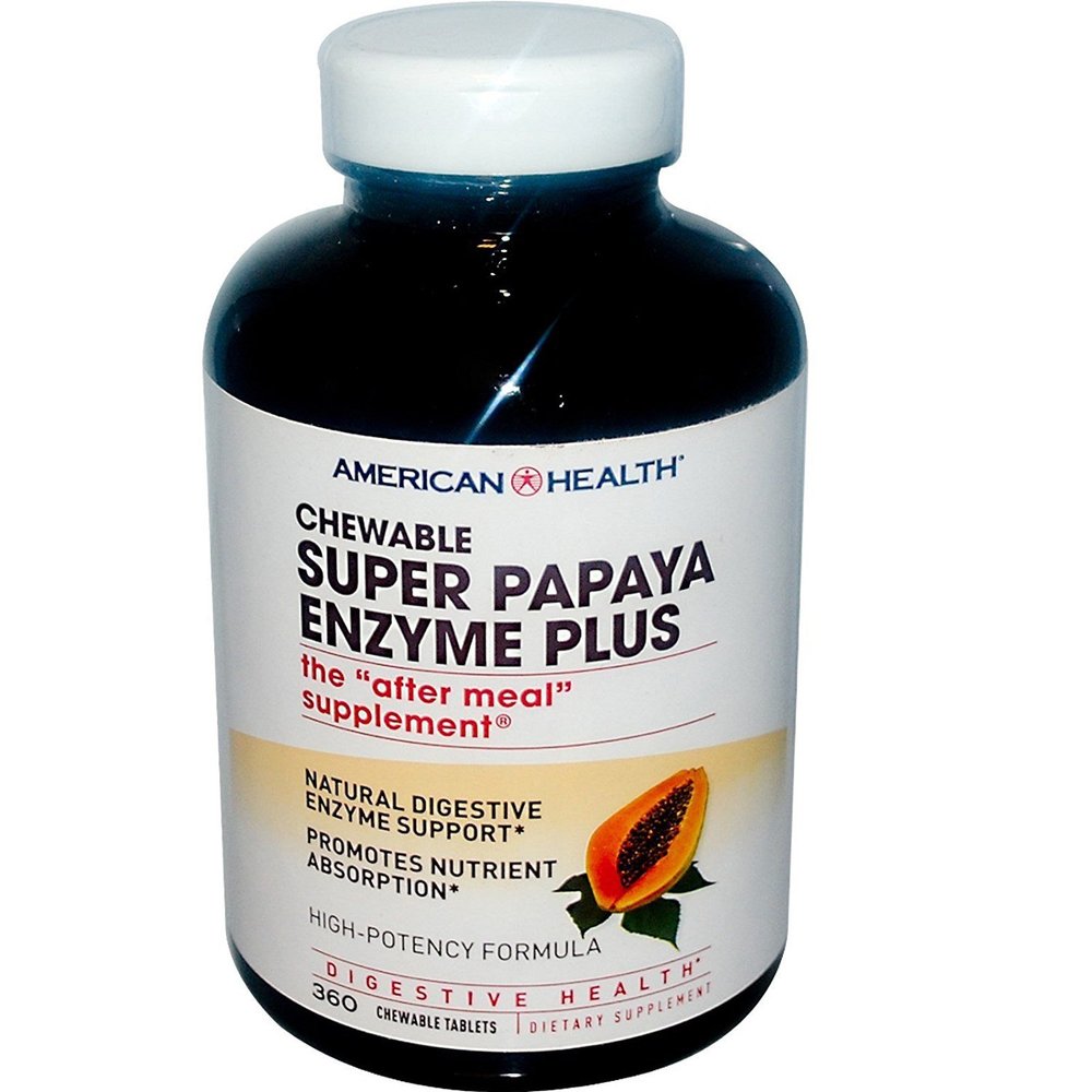 American Health Papaya Enzyme Plus Spr