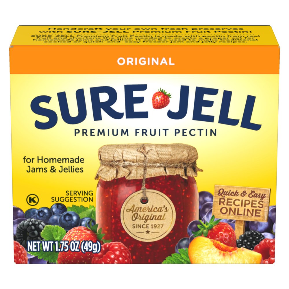 Sure-Jell Original Premium Fruit Pectin, 1.75 Ounce (Pack of 8)