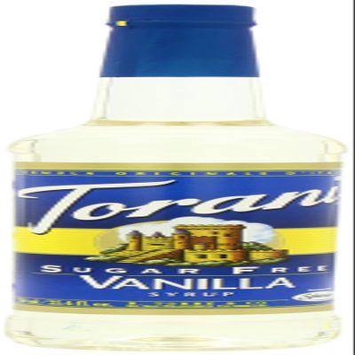 Torani Sugar-Free Syrup, Vanilla, 25.4 Fl Oz Bottles (Pack of 3)