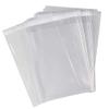 IGC Crystal Clear 4.125" x 9.5" Cello/Cellophane Bags - Resealable Lip N Tape - 100 Bags view 1