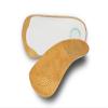Pedag Holiday | 3/4 Length Sheepskin Orthotic Inserts | Handmade in Germany | Arch Support | Metatarsal Pad | Heel Cushion | Fits Low Profile Tight Shoes | Tan | 1 Pair | US Women 10 / EU 40 US Men 7 view 1