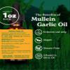 Herb Pharm Mullein Garlic Herbal Oil - contains Calendula, Garlic, Mullein flower, St. John's Wort, Olive Oil, 1 Ounce view 2