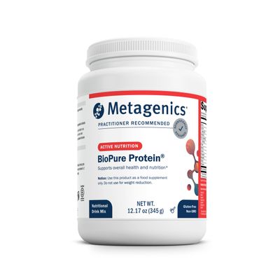 Metagenics BioPure Protein - Whey Protein Powder with Immunoglobulins - 16 g Protein - with Serine, L-Histidine & Magnesium - Non-GMO & Gluten-Free - 12.17 oz
