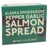 Alaska Smokehouse Pepper Garlic Salmon Spread, 3.5 Ounce Boxes (Pack of 6) view 1