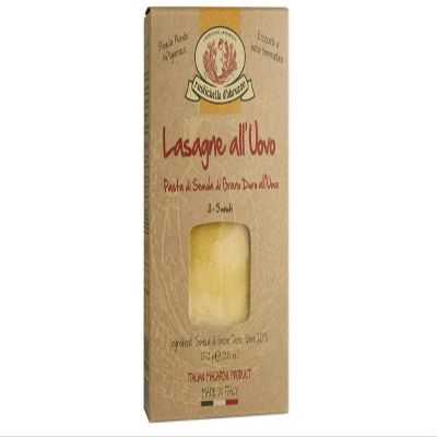Rustichella Lasagna Egg, 8.8-Ounce Boxes (Pack of 4)