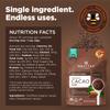 Navitas Organics Raw Cacao Nibs 16oz. bag, 15 servings  Organic, Non-GMO, Fair Trade, Gluten-Free (Pack of 2) view 3