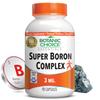 Botanic Choice Super Boron Complex (3mg) - Promotes Bone & Prostate Health by Metabolizing Calcium & Magnesium - 3 Forms of Boron for Men & Women (90 Capsules) view 1