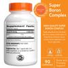 Botanic Choice Super Boron Complex (3mg) - Promotes Bone & Prostate Health by Metabolizing Calcium & Magnesium - 3 Forms of Boron for Men & Women (90 Capsules) view 2