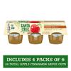 Santa Cruz Organic Cinnamon Apple Sauce, 6-4 Ounce Cups (Pack of 4) view 2