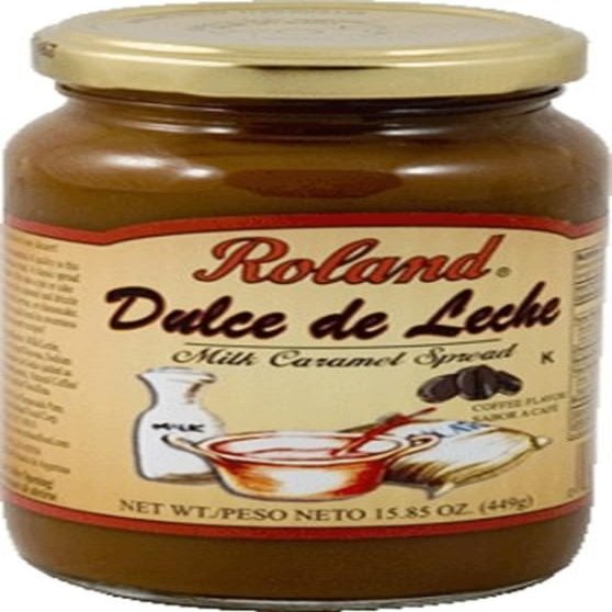 Roland Foods Dulce De Leche With Coffee, 15.85-Ounce Jar (Pack of 4)