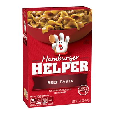 Hamburger Helper, Beef Pasta, 5.6 Ounce Boxes (Pack of 6)
