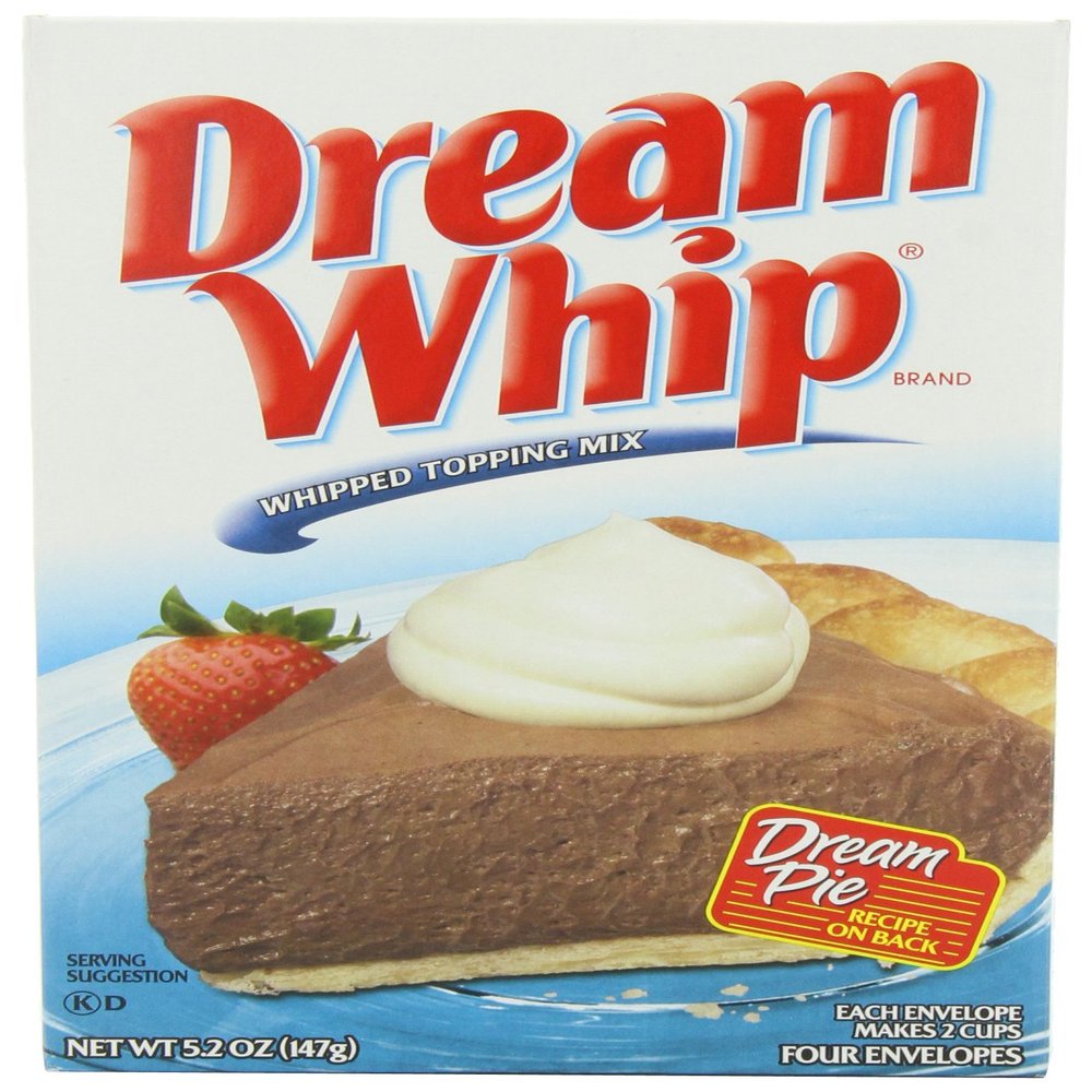 Dream Whip Whipped Topping Mix, 5.2-Ounce Boxes (Pack of 6)