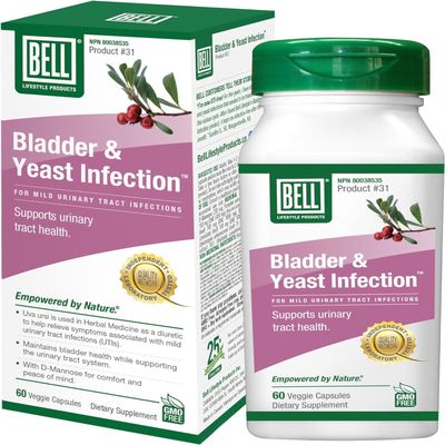 Bell Bladder & Yeast Infection 60 Capsules