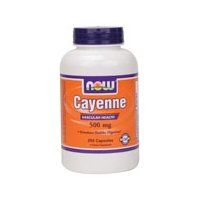 NOW Cayenne, 500mg,250 Count (Pack of 2)