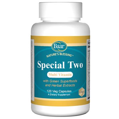 Baar Special Two Multivitamin, 120 Capsules