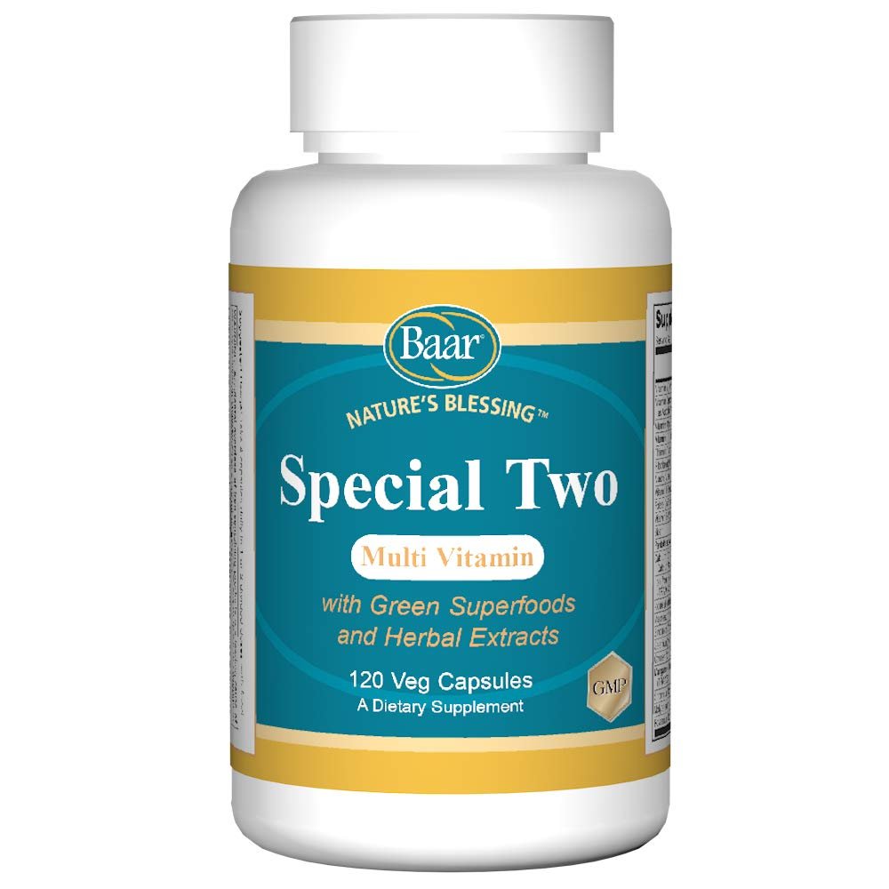 Baar Special Two Multivitamin, 120 Capsules